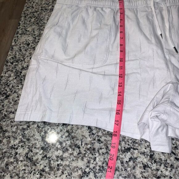 Athleta Farallon Printed Organic Cotton Sleeveless Romper Size 3X White/Gray - Picture 11 of 12